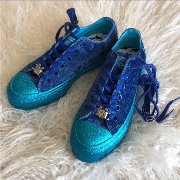 NWT Converse Miley Cyrus Glitter - Picture 6 of 7